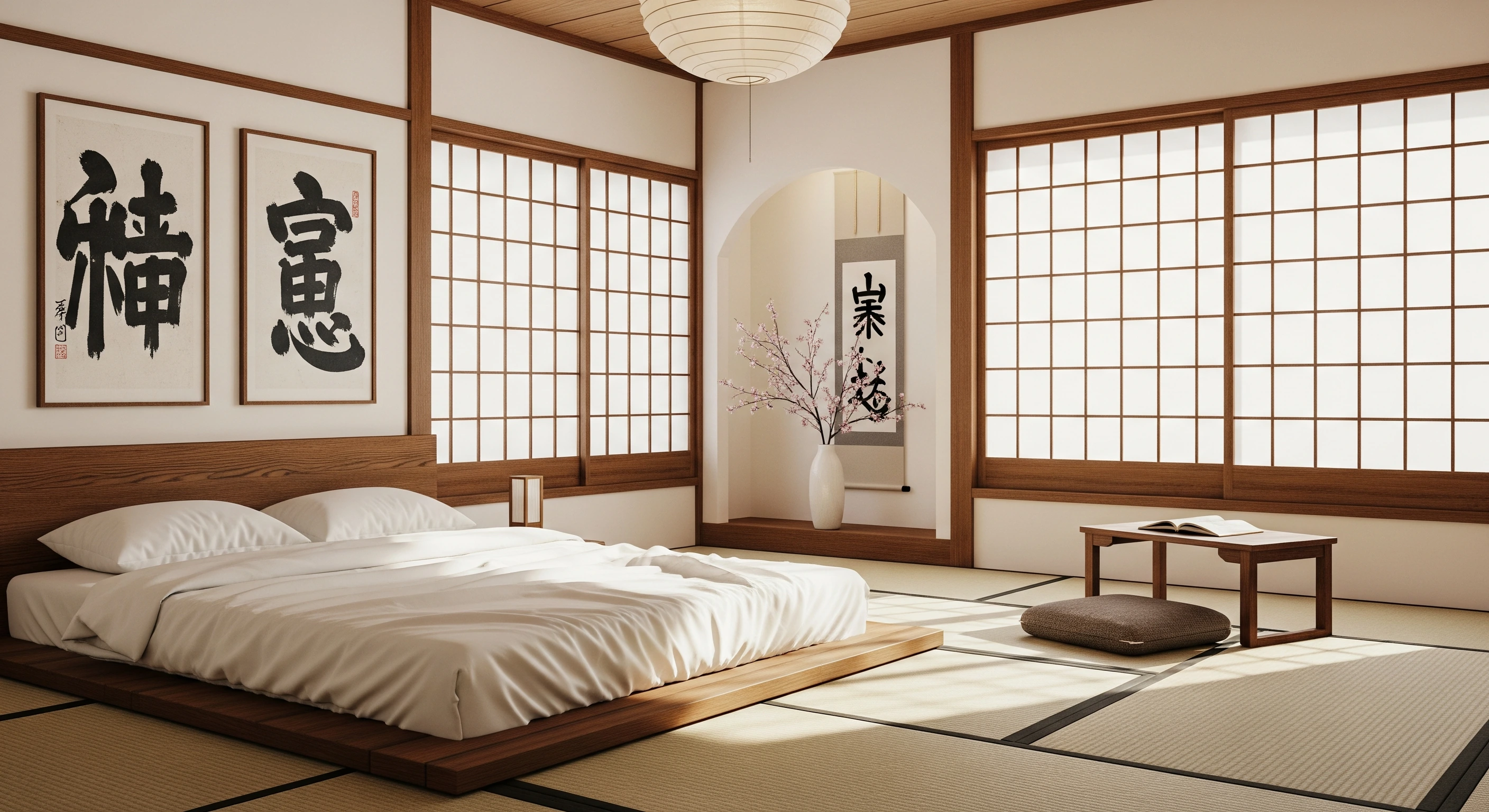 bedroom in japanese style