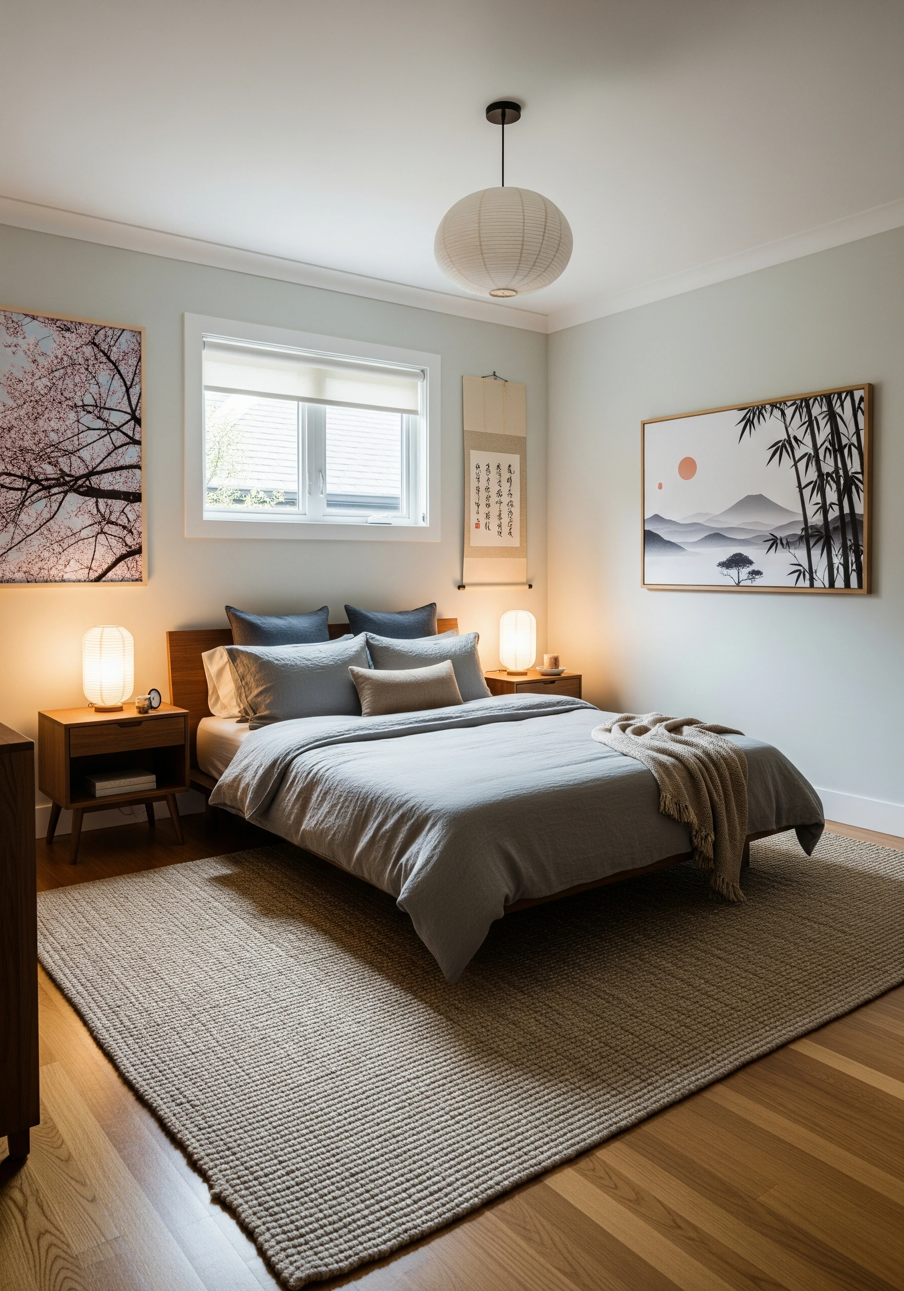 guest bedroom in japanese style - example 6