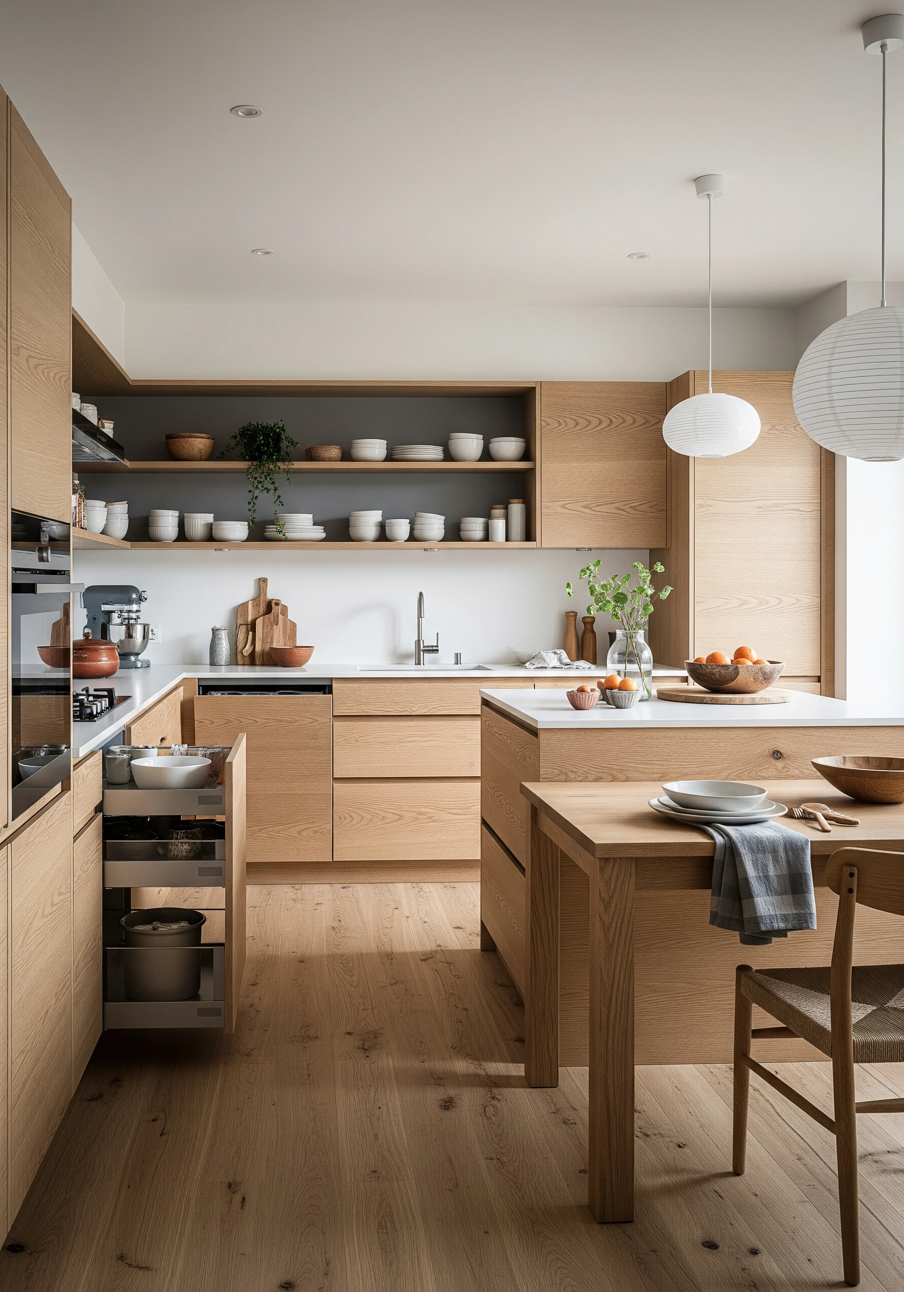 kitchen in japanese style - example 3