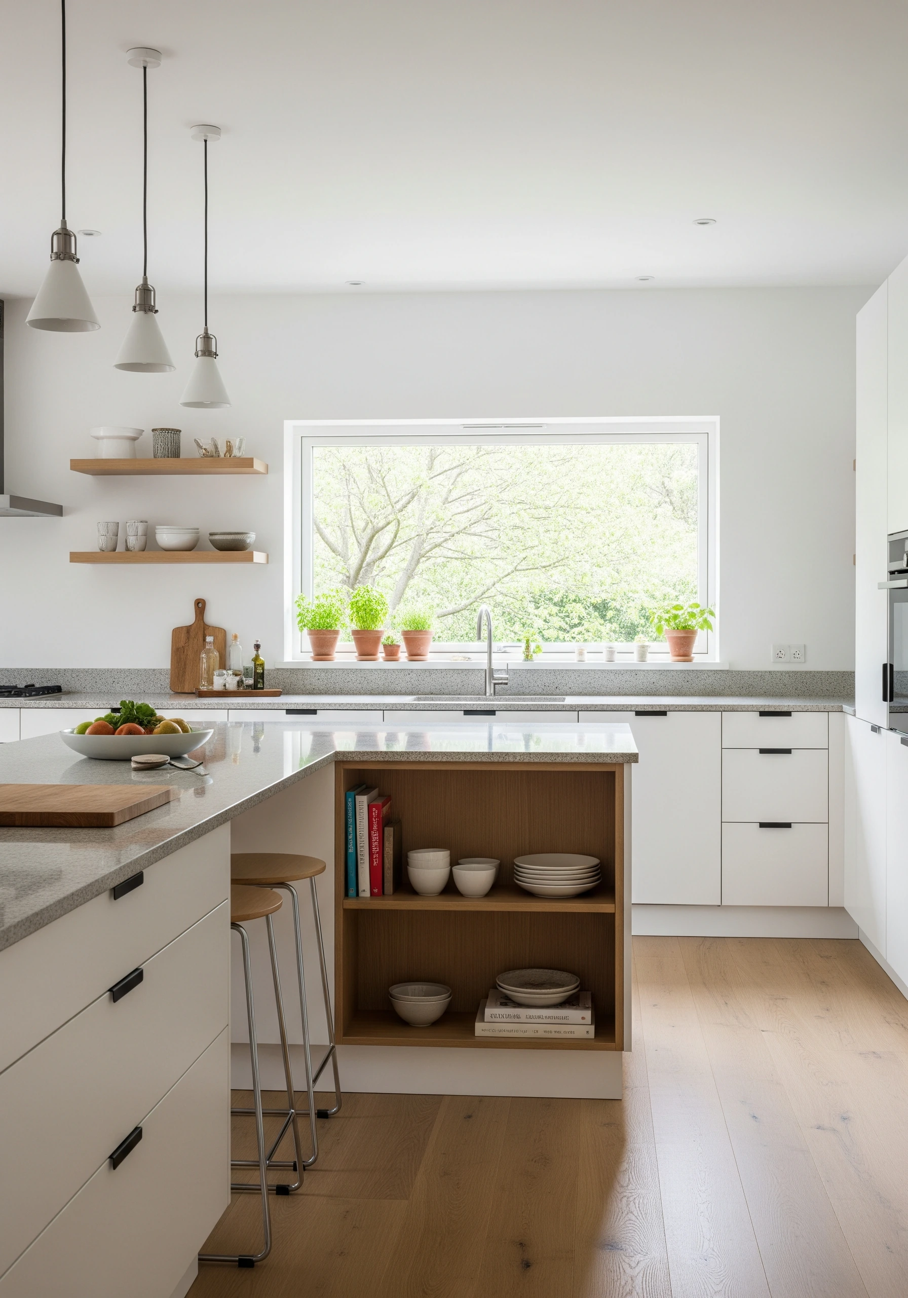 kitchen in scandinavian style - example 3