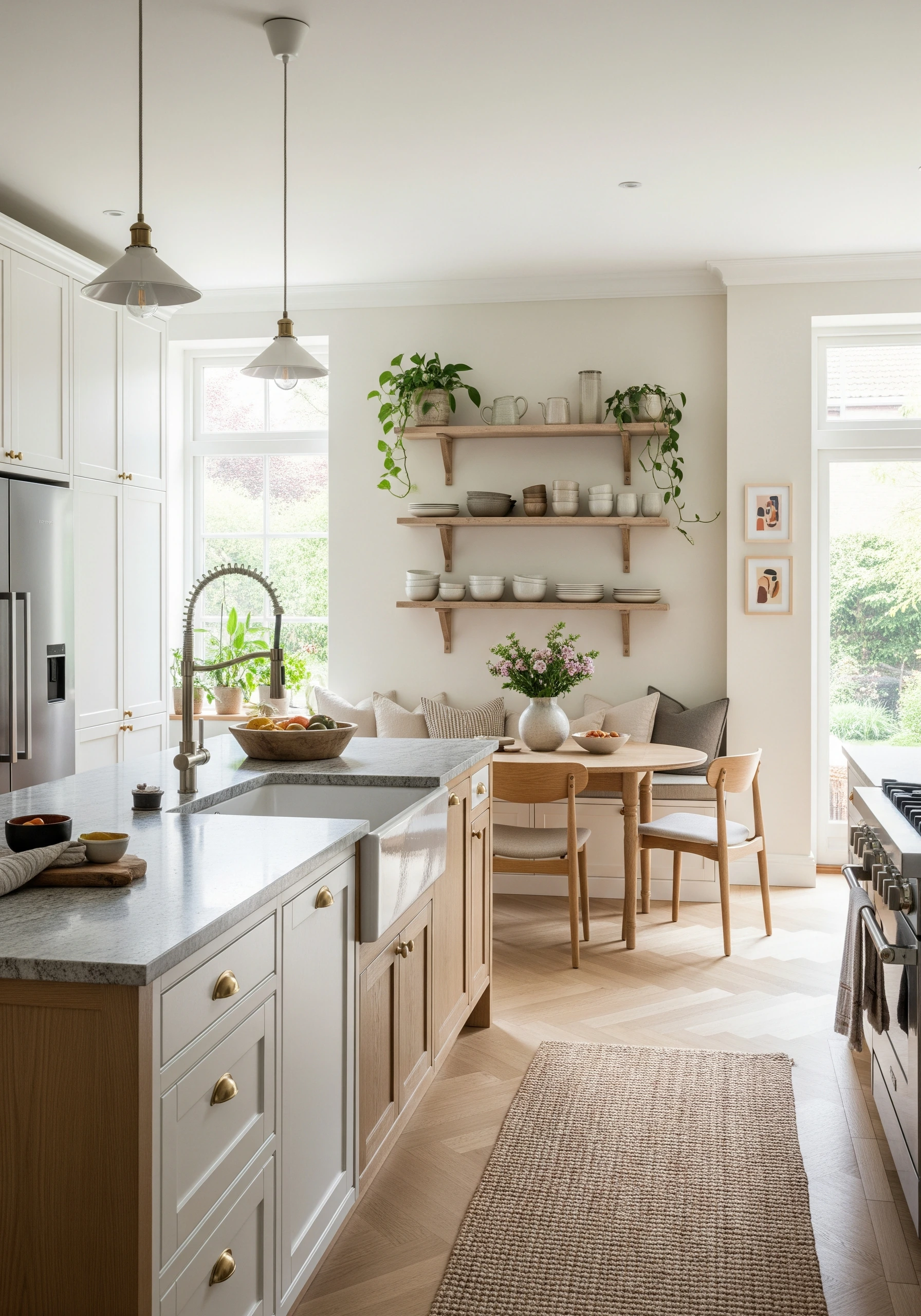 kitchen in scandinavian style - example 5