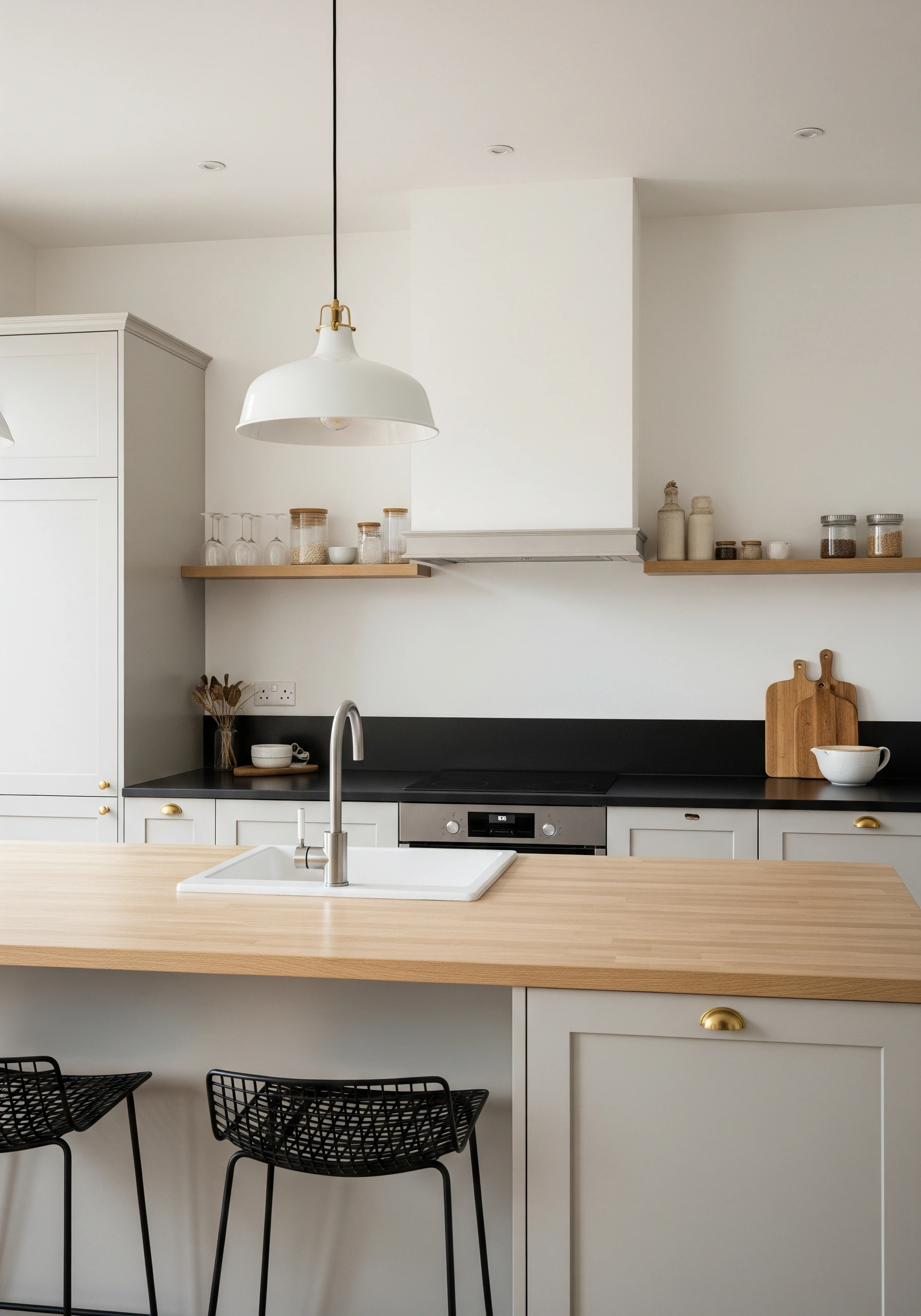 kitchen in minimalist style - example 4