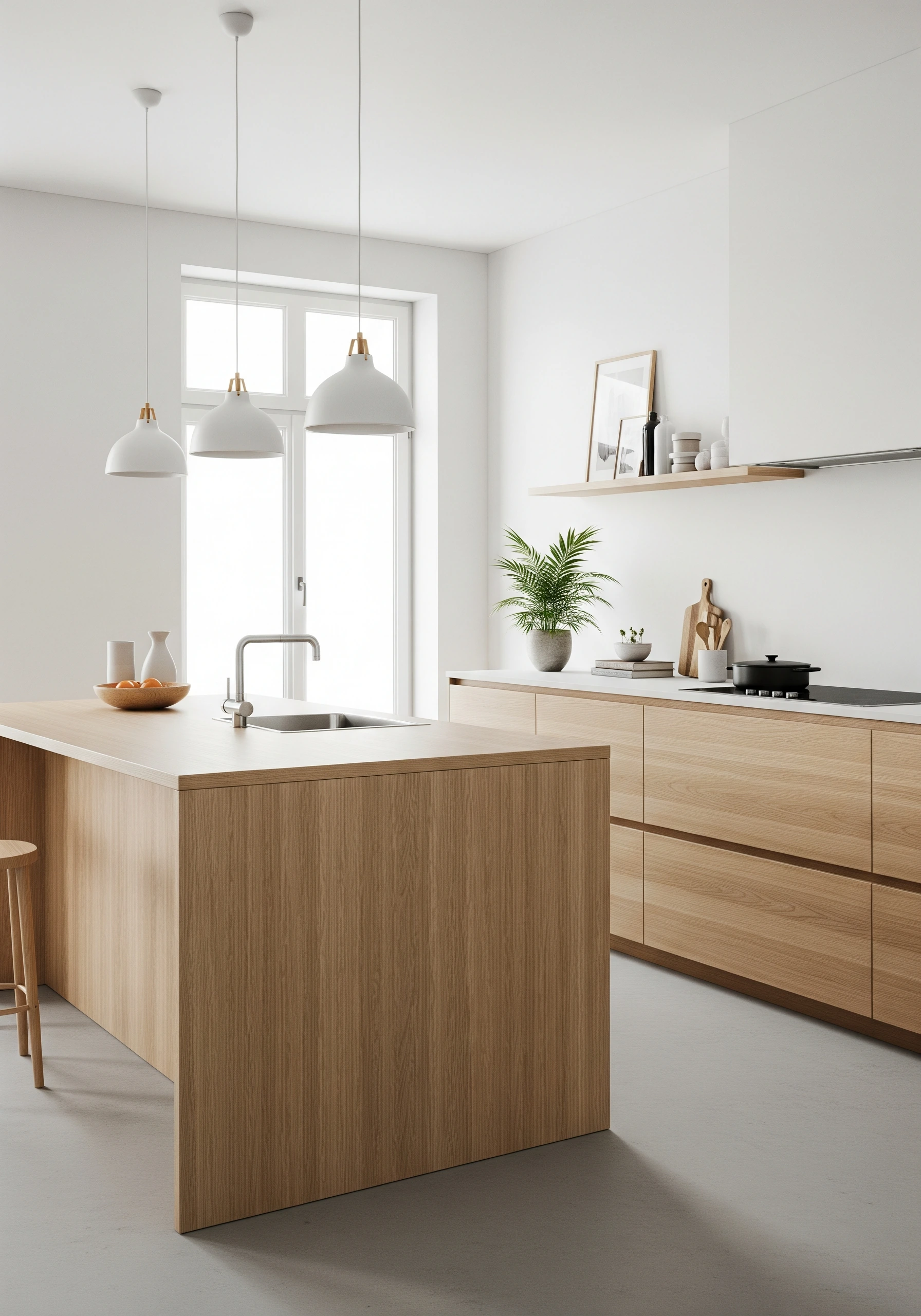 kitchen in minimalist style - example 7