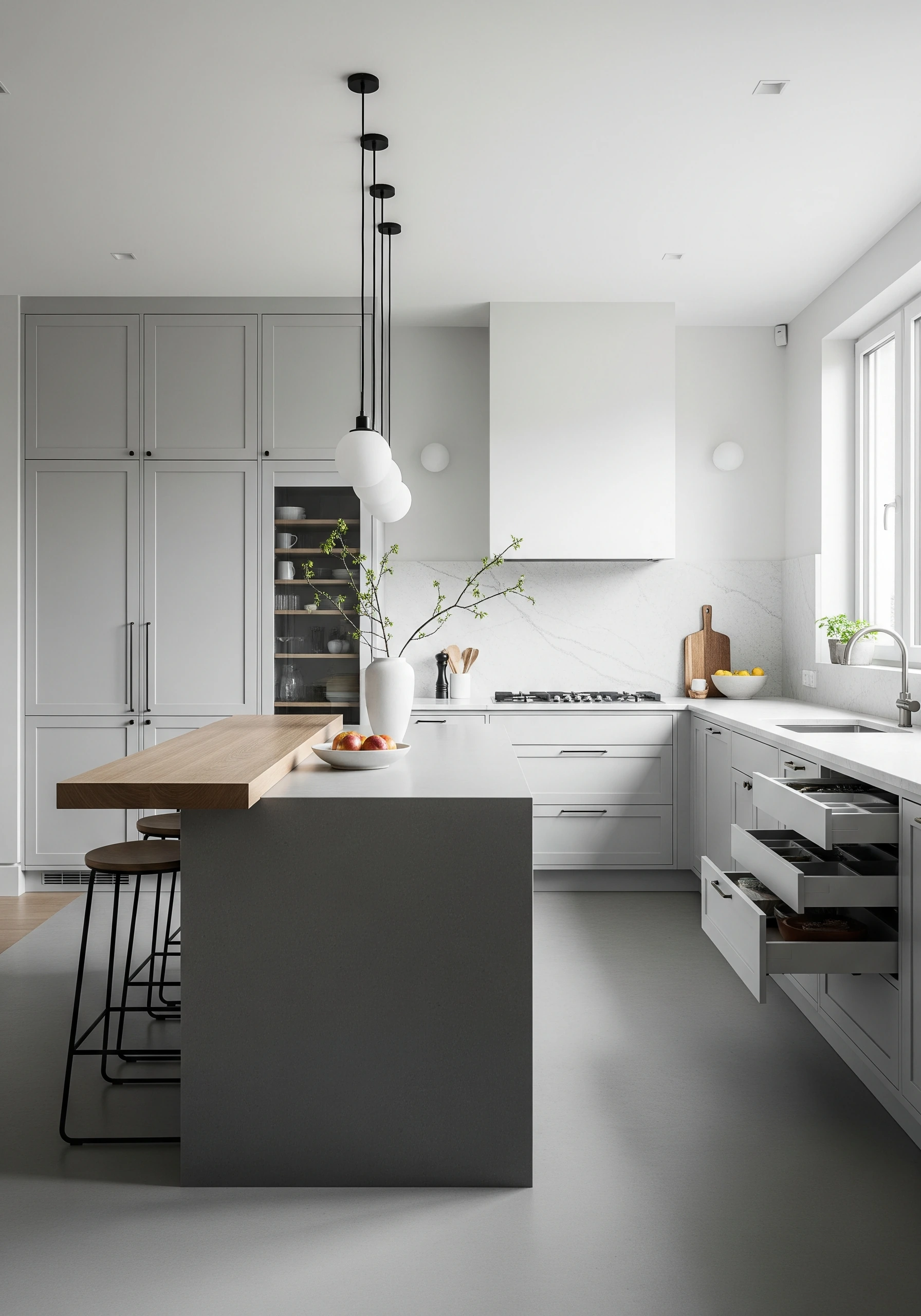 kitchen in minimalist style - example 8